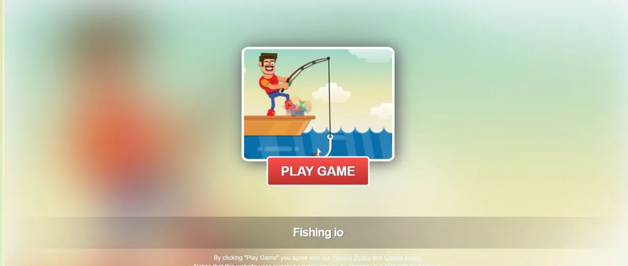 Fishing io gameplay cover